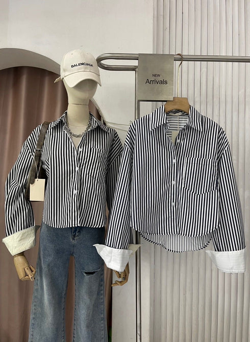 Cotton Stripes Formal Shirts